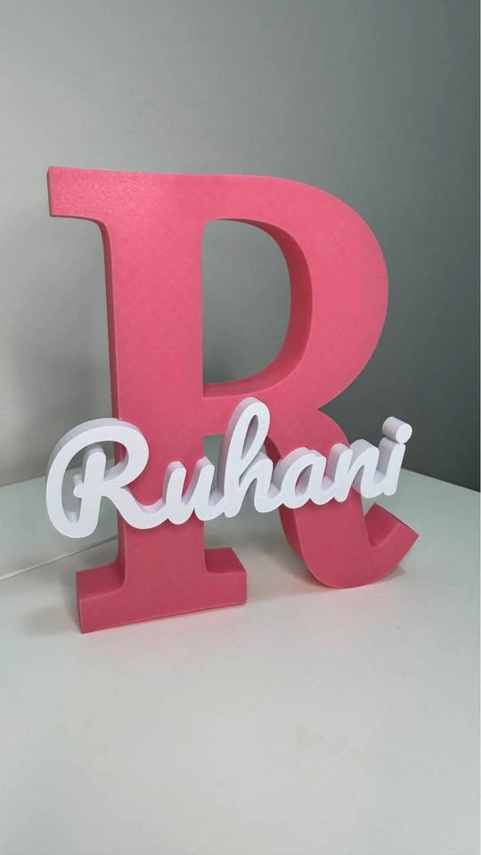 Personalized 3D Name Signs - photo 2