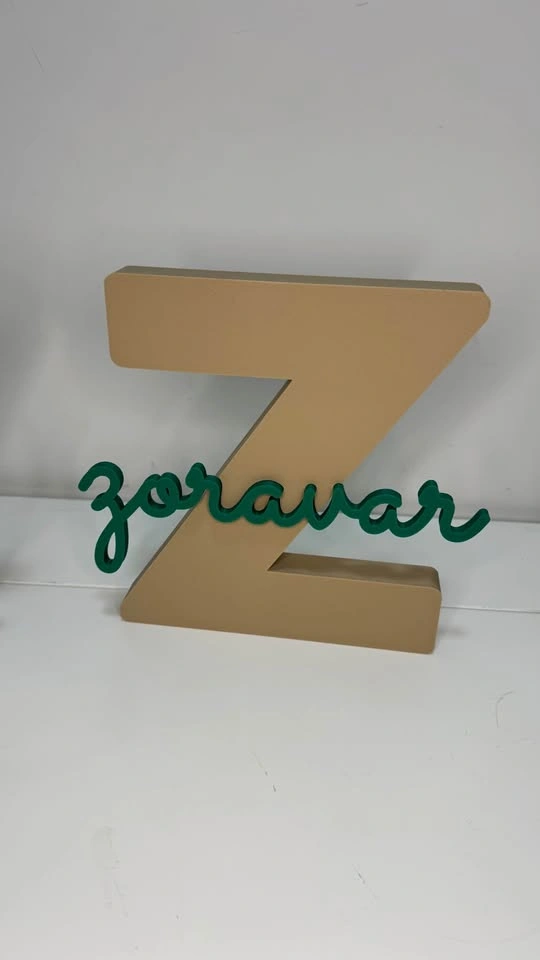 Personalized 3D Name Signs - photo 3