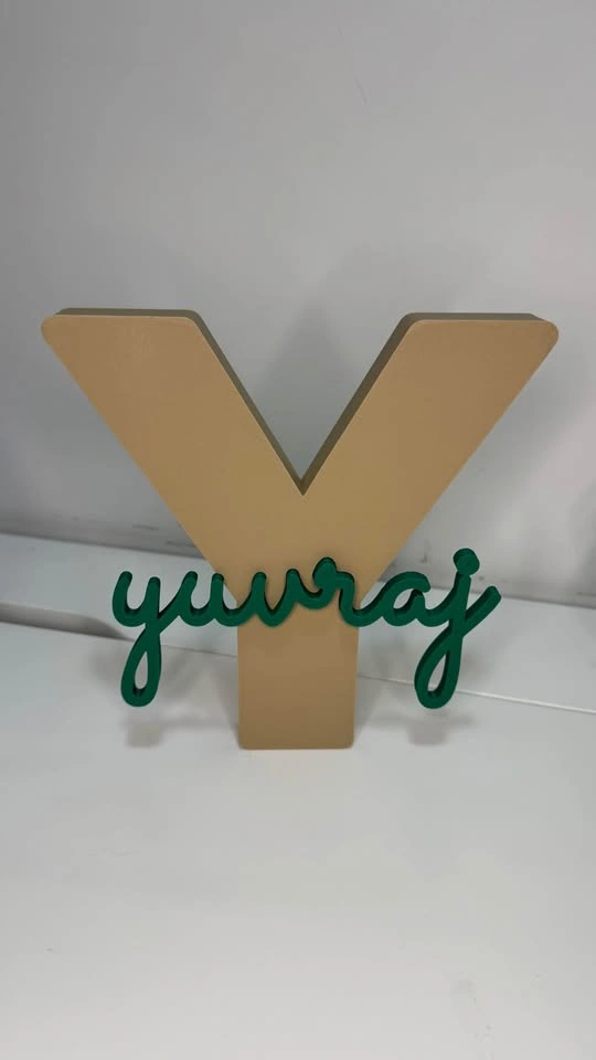 Personalized 3D Name Signs - photo 4