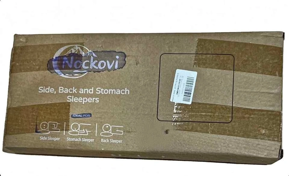 Nockovi Pillow for Side, Back and Stomach Sleepers