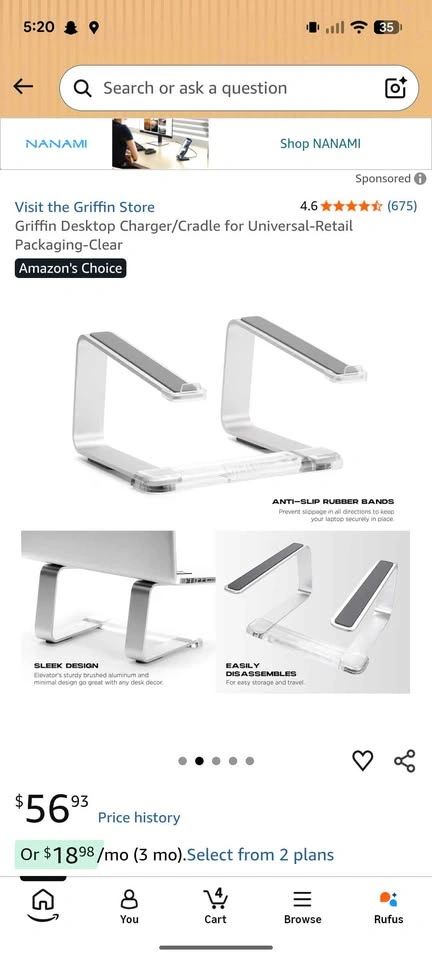 Desktop Laptop Stand - photo 3