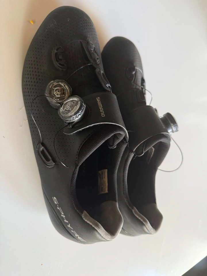 Shimano RC9 SH-RC901 S-PHYRE Black Shoes - Size 42.5 - photo 2