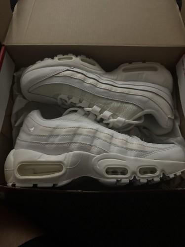 Nike Air Max 95 Recraft 5.5Y GS Triple White CJ3906-100 - photo 4