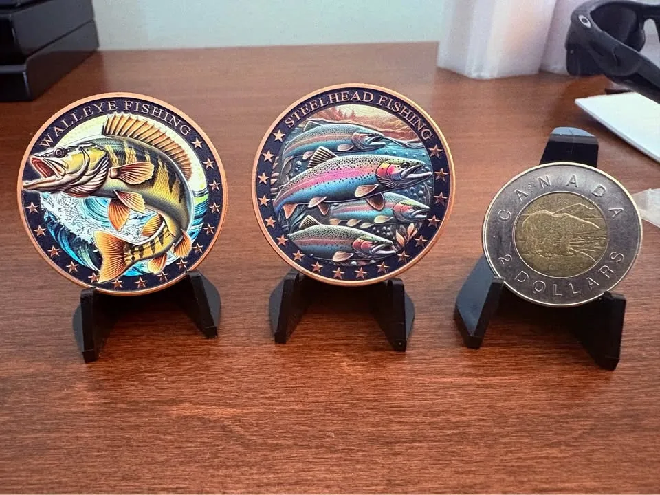 1 oz .999 pure copper fishing rounds image indicator(4)