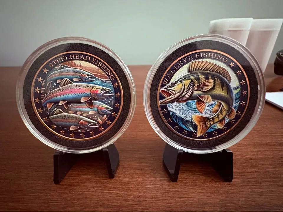 1 oz .999 pure copper fishing rounds image indicator(5)