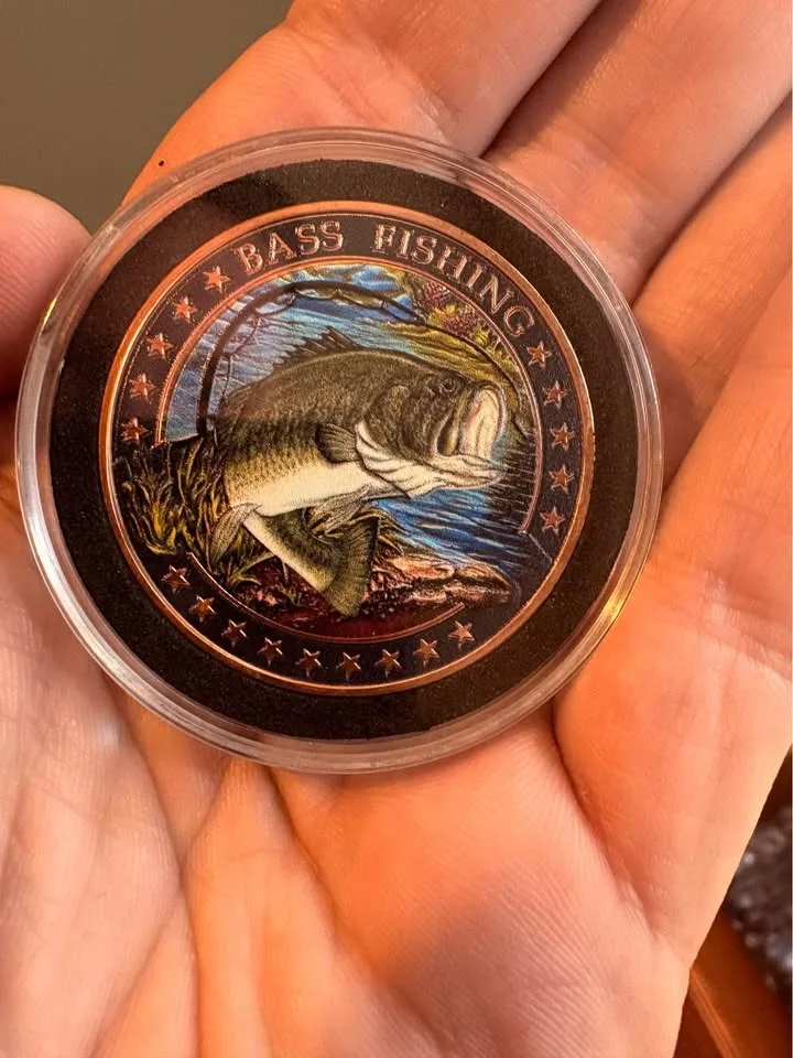 1 oz .999 pure copper fishing rounds image indicator(7)