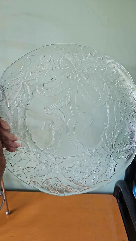 Christmas serving plates - photo 3