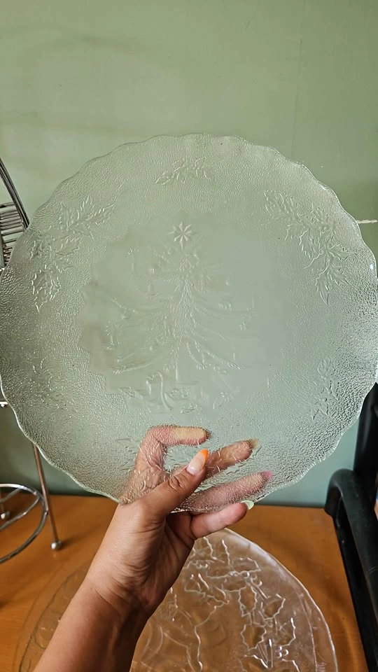 Christmas serving plates - photo 5