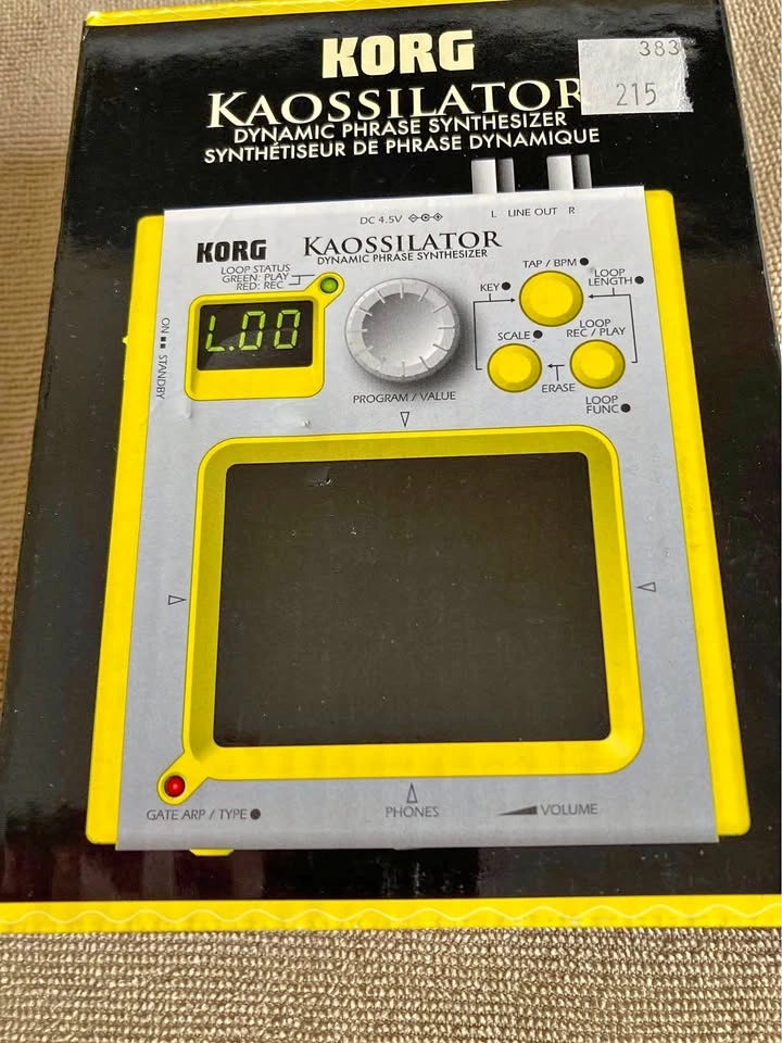 Synthesizer Korg KO-1 Kaossilator Dynamic Phase