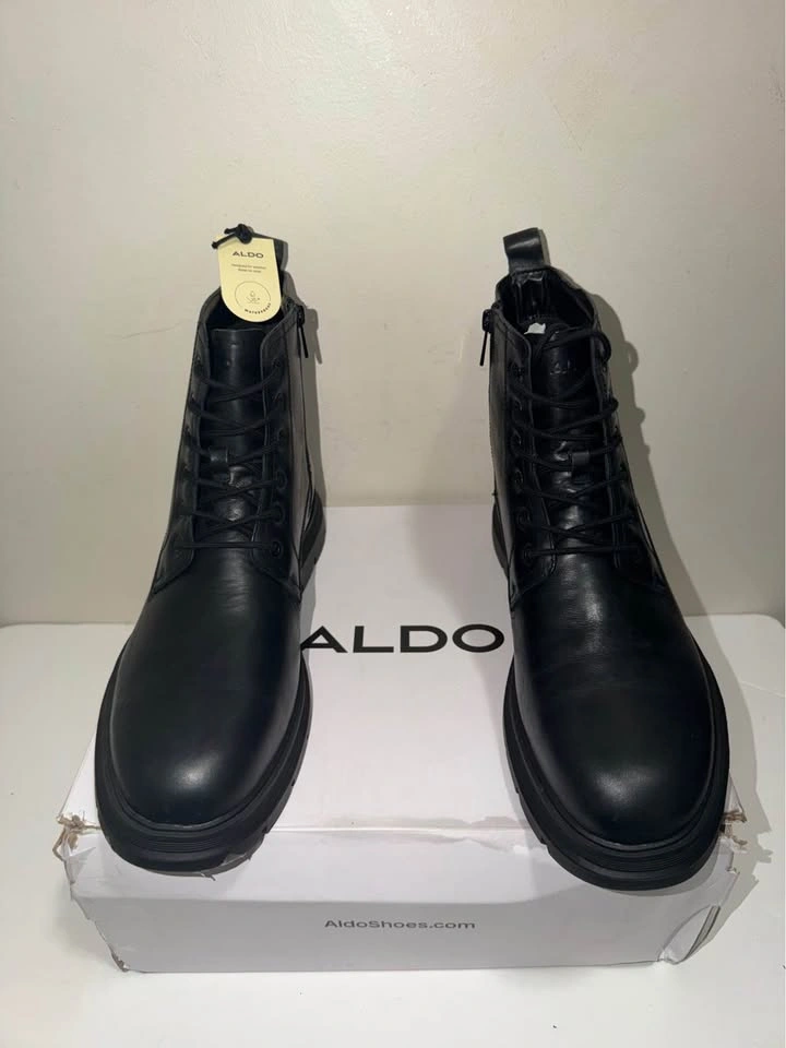 New Aldo Men Waterproof Leather Boots - Size 12 US - photo 2