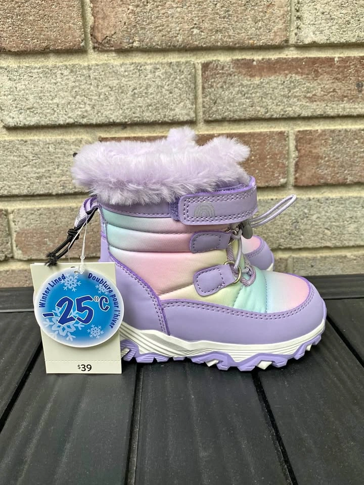 Toddler girl Size 6T Winter Boots