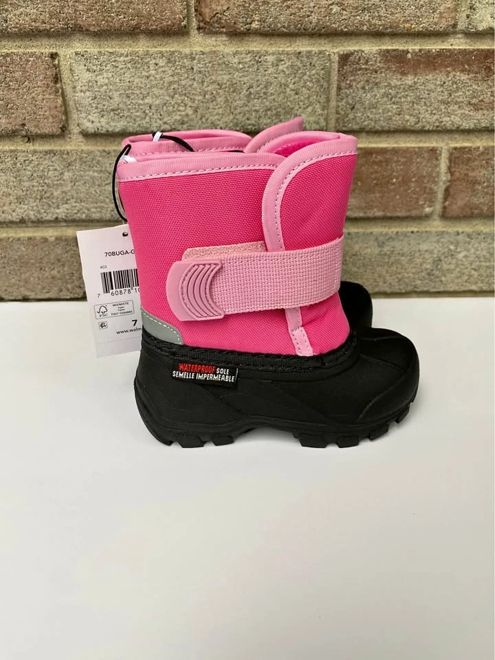 Toddler Girls' Snow Boots Size 7T