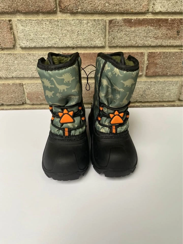 Toddler Dinosaur Snow Boots Size 6 - photo 2