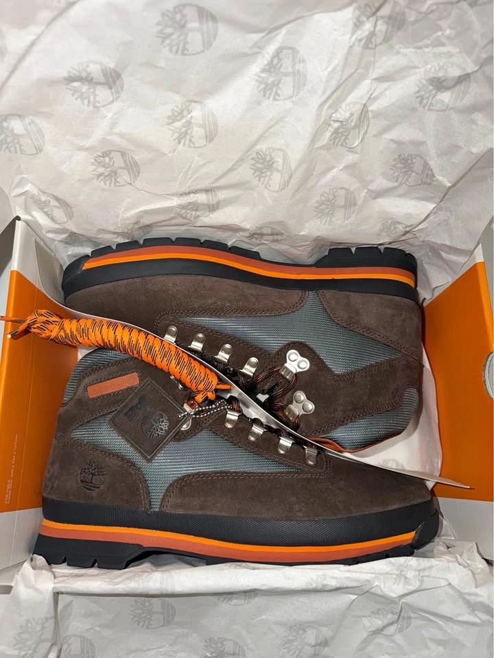 New Timberland x American Eagle Men Leather Hiker Boots Size 12