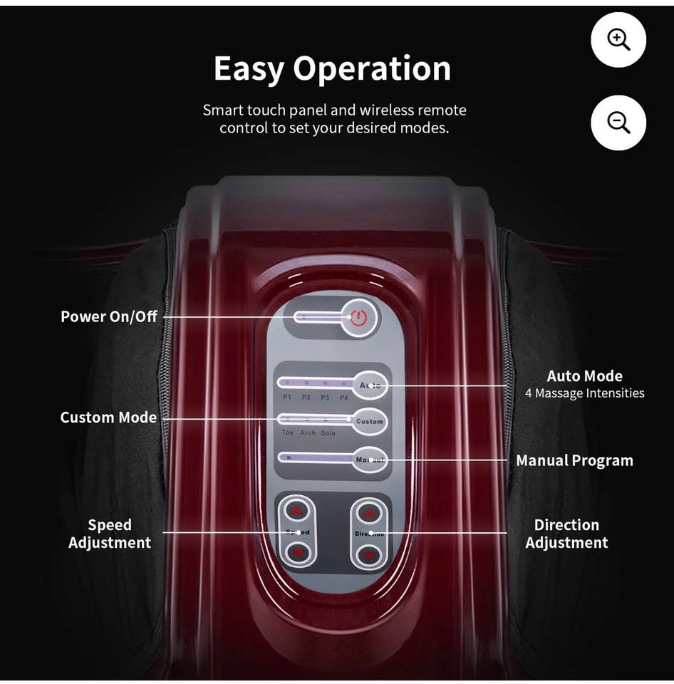 Costway Shiatsu Foot Massager w/ Remote - Like New - photo 5