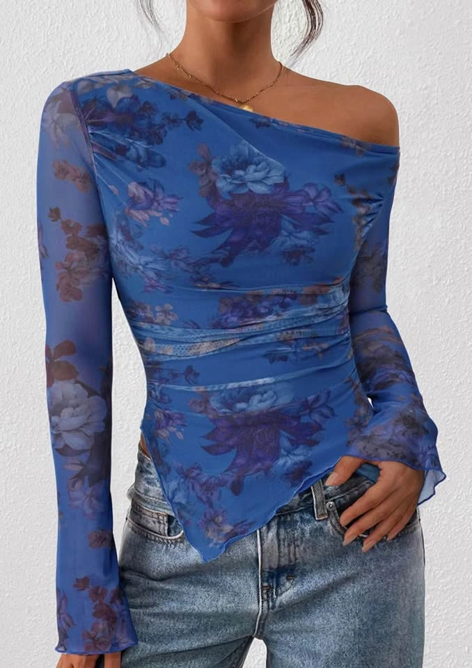 Off Shoulder Ruched Blouse - photo 3