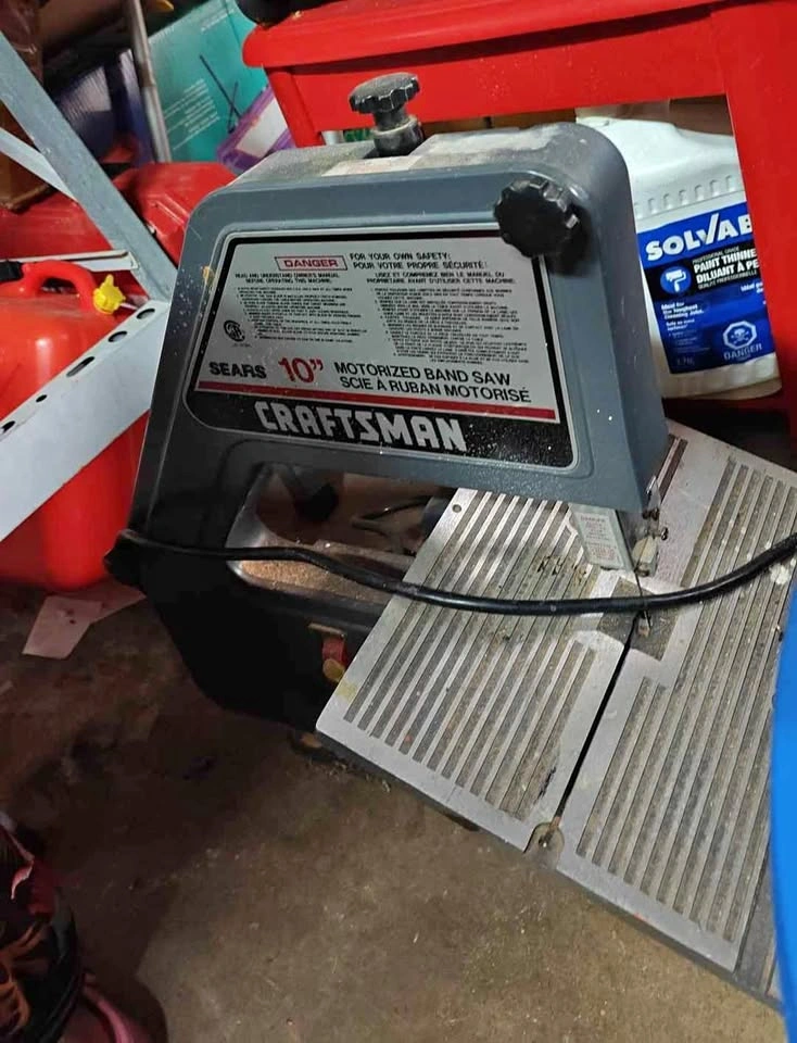 Sears Craftsman 10" Motorized Benchtop Band Saw