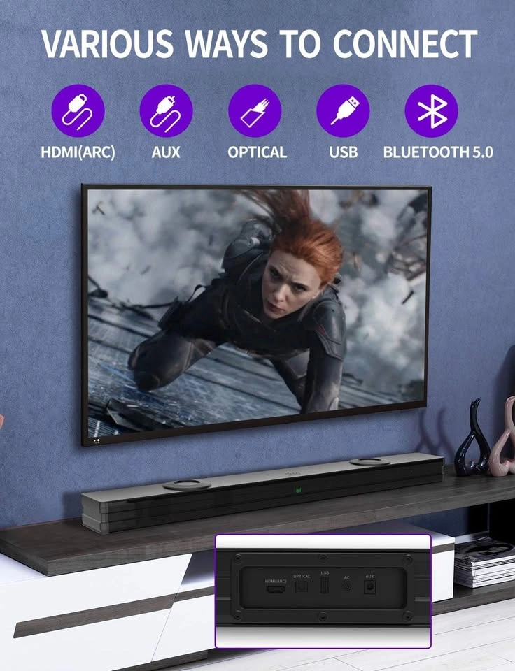 38 Inch 2.1 Sound Bar - VMAI - photo 2