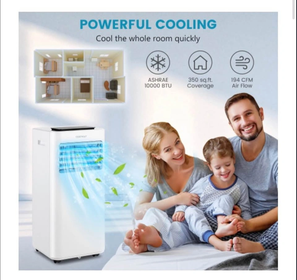 10,000 BTU Portable Air Conditioner - Open Box - photo 2