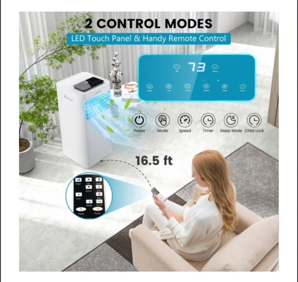 10,000 BTU Portable Air Conditioner - Open Box - photo 3