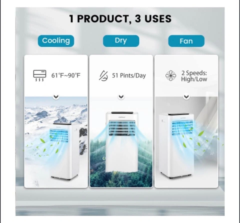 10,000 BTU Portable Air Conditioner - Open Box - photo 4