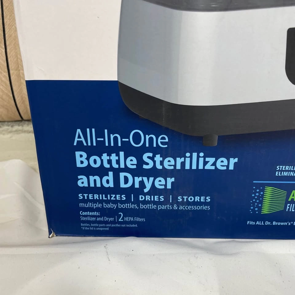 Dr. Brown’s Bottle Sterilizer and Dryer, Black - New - photo 3