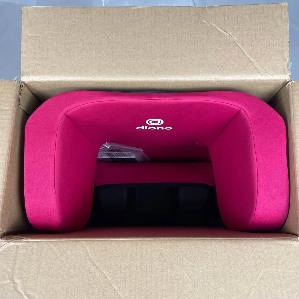 New Open Box Diono Airi High Back Booster Car Seat – Pink - photo 5