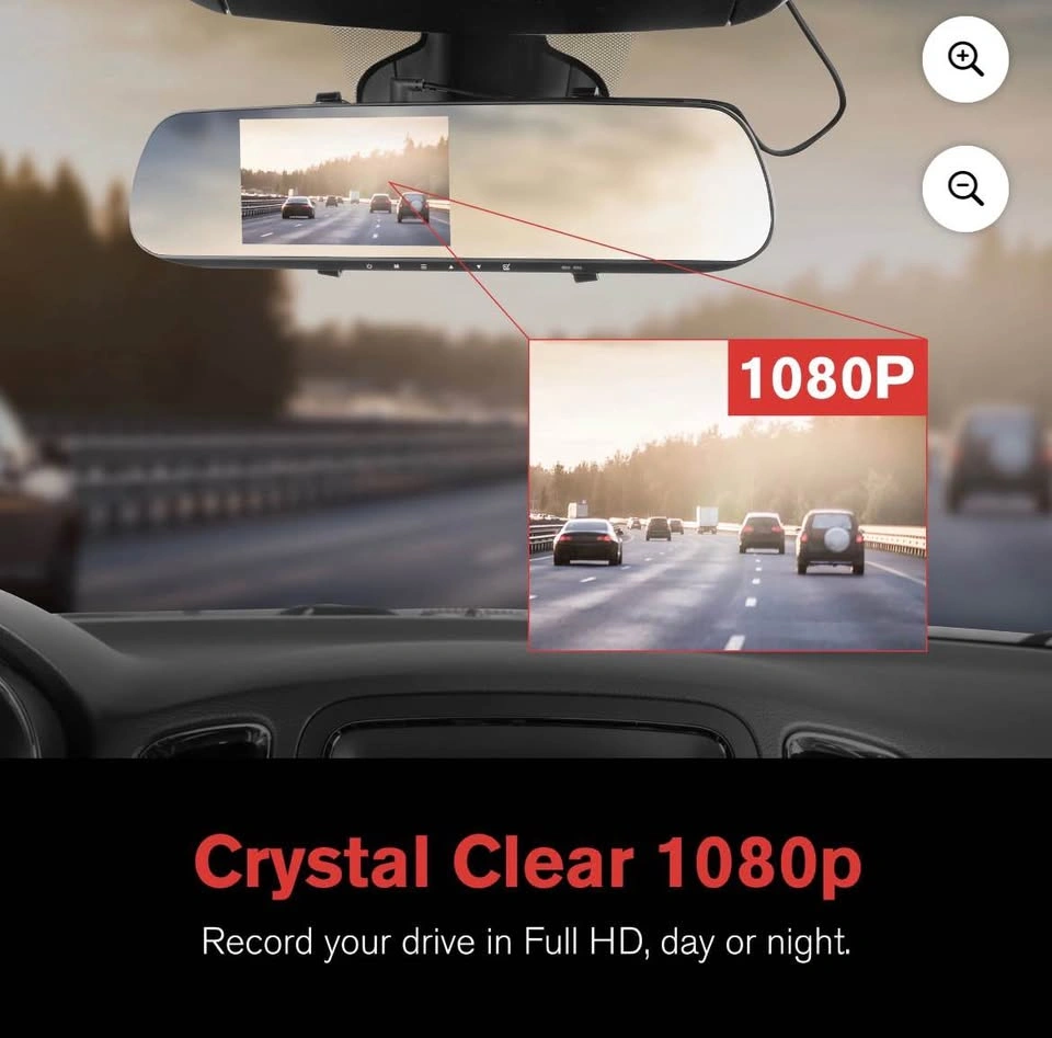 YADA Roadcam Mirror 1080p Dash Cam - 4.7” Monitor (Brand New) - photo 5