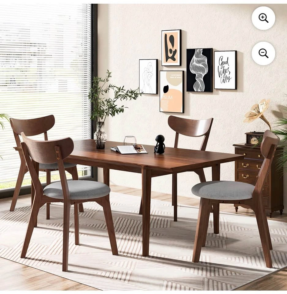 Costway Set of 2 Upholstered Dining Chairs - photo 3
