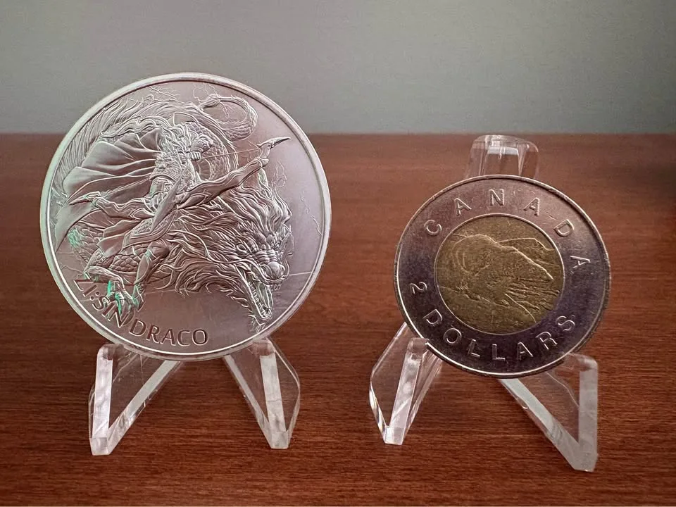 1 oz Silver 2024 ZI:SIN “Draco” Round image indicator(3)