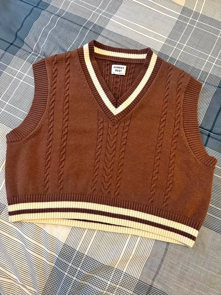 Aritzia Sunday Best Crop Vest
