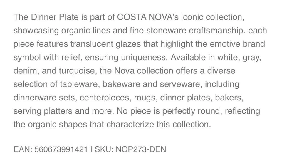 Costa Nova plates - photo 5