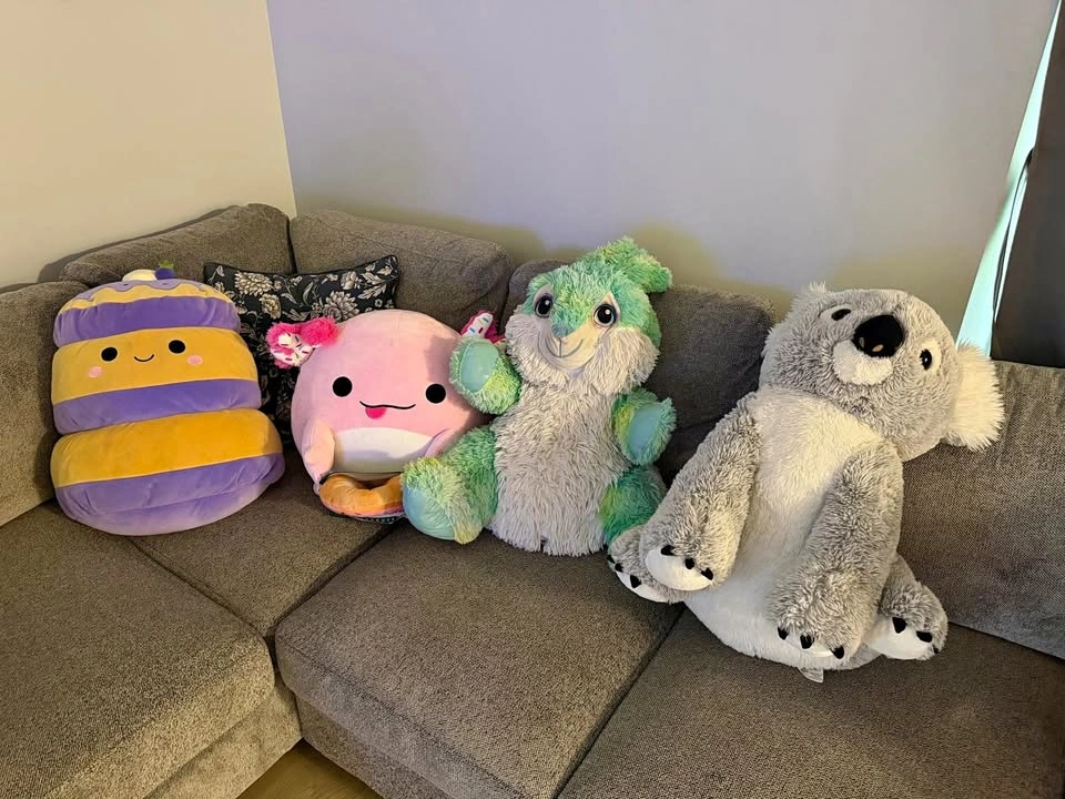 Large Plush Stuffed Animals — Bundle of 4