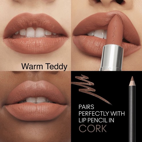 Mac Maximal Warm Teddy Matte Lipstick