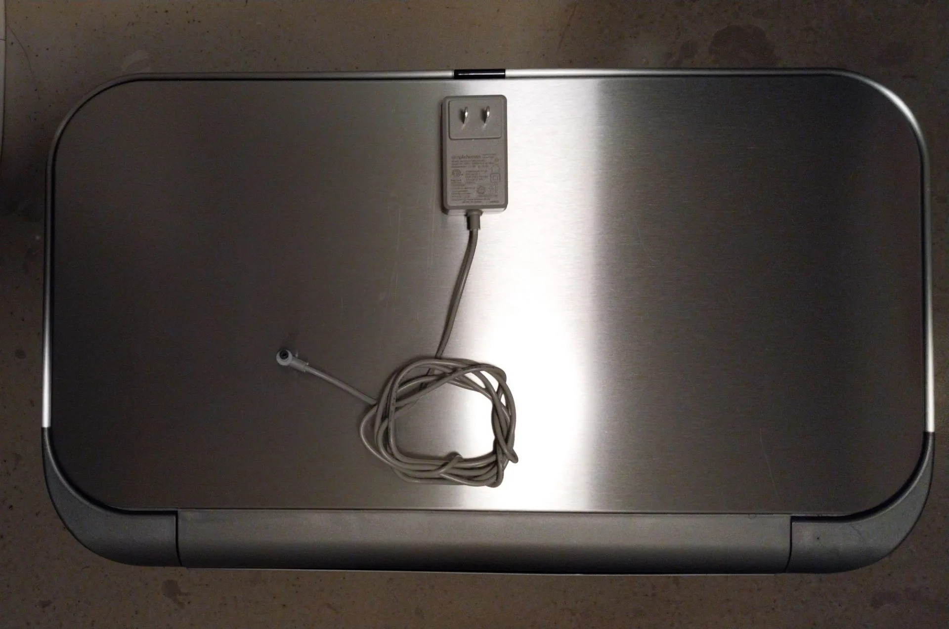 Simplehuman Touchless Motion Sensor Trash Can – Stainless Steel - photo 3