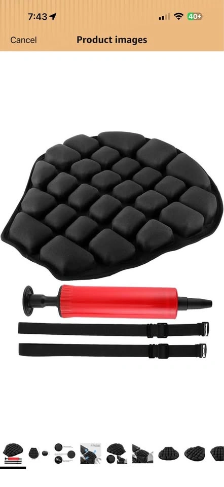 Air Motorcycle Seat Cushion - photo 2