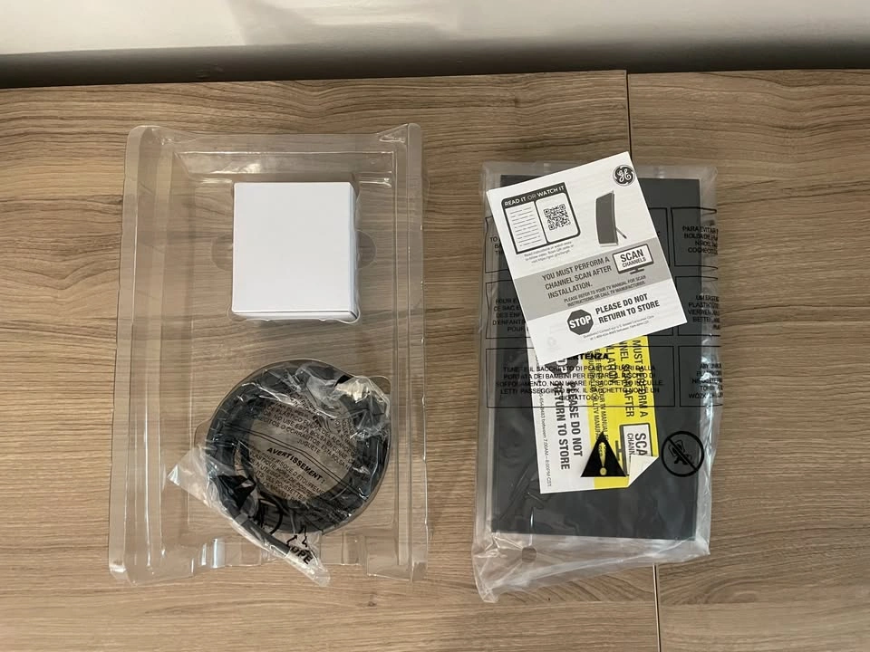 GE Pro Crystal HD Amplified Indoor TV Antenna - 50 Mile Range - photo 3