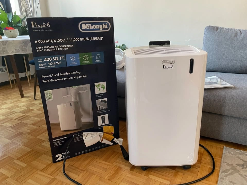 DeLonghi Pinguino PAC EM360 Portable (400 Sq Ft) Air Conditioner - photo 2