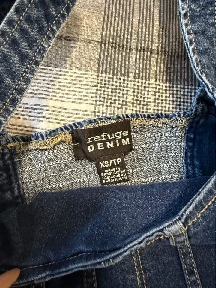Crop Denim Corset - photo 3