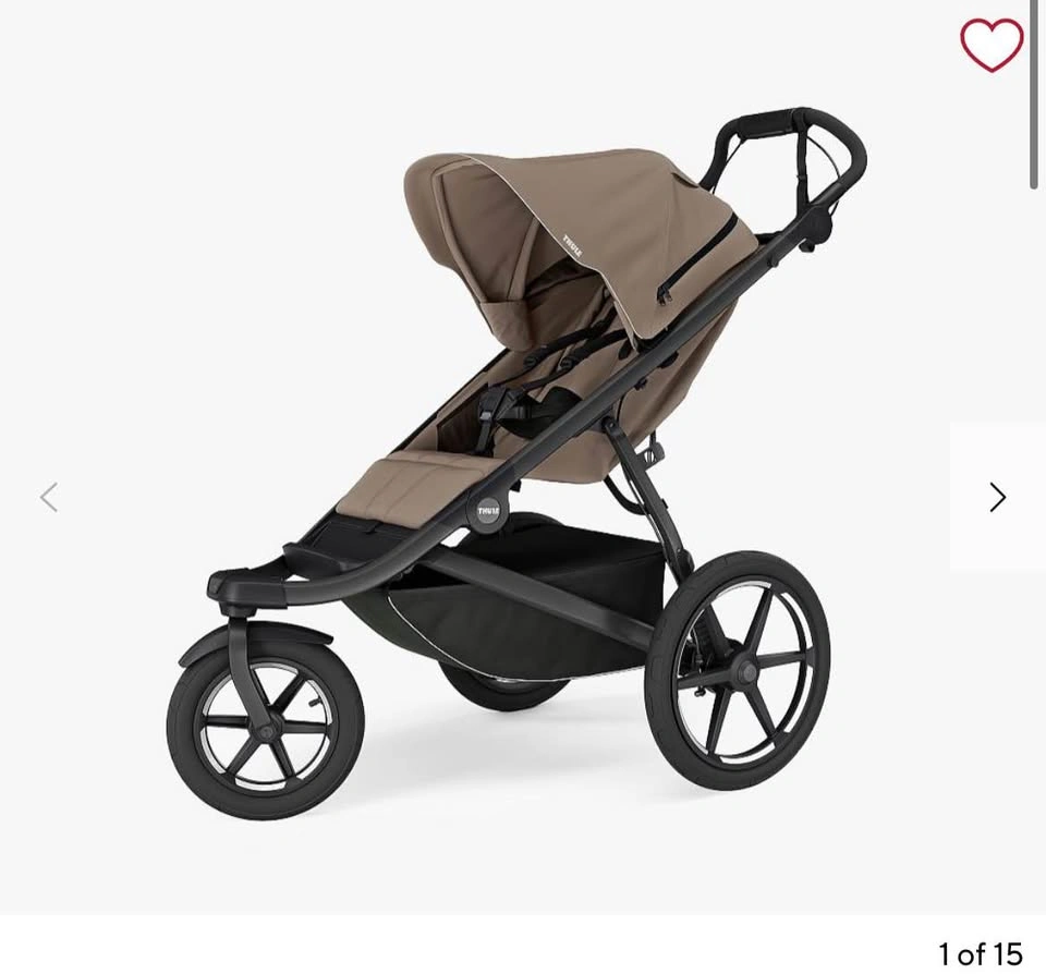 Thule Urban Glide 3 Taupe Running & All Terrain Stroller - photo 3