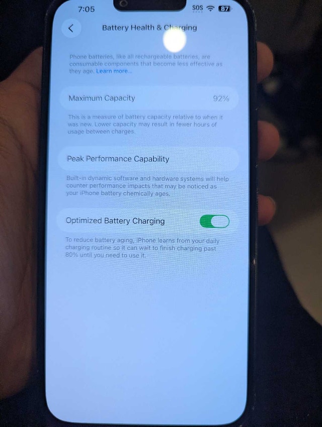 iPhone 14 Plus - 128gb storage - 92% battery health - photo 3