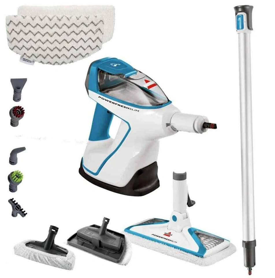 BISSELL PowerFresh Slim 3-in-1 Steam Mop + 7 Scented Discs
