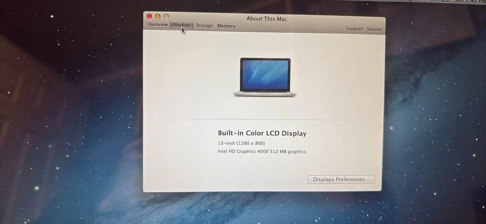 Apple MacBook Pro 13-inch 2012 Core i5 4GB RAM 500GB Storage - photo 2
