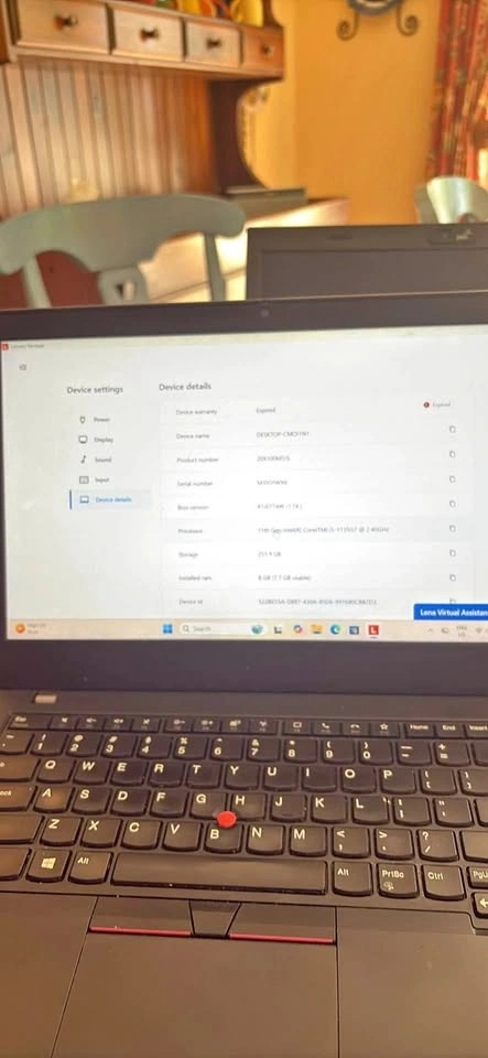 Lenovo L14 Gen 2 ThinkPad Laptop - Intel Core i5, 8GB RAM, 256GB