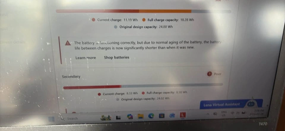 Lenovo T470 Intel Core i5 8GB RAM 256GB Laptop - photo 3