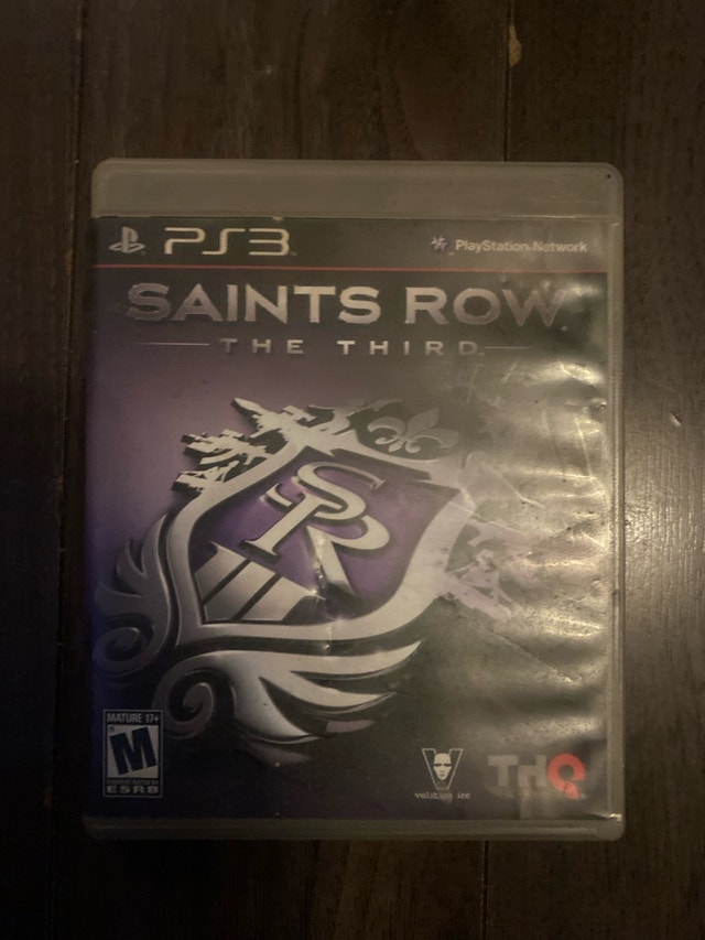 THQ Saints Row The Third PS3