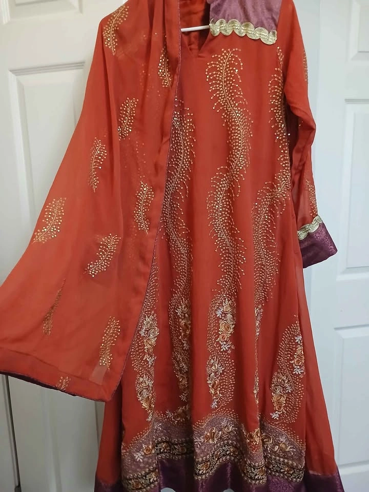 Stunning Formal Dress Anarkali with Matching Dupatta - photo 2