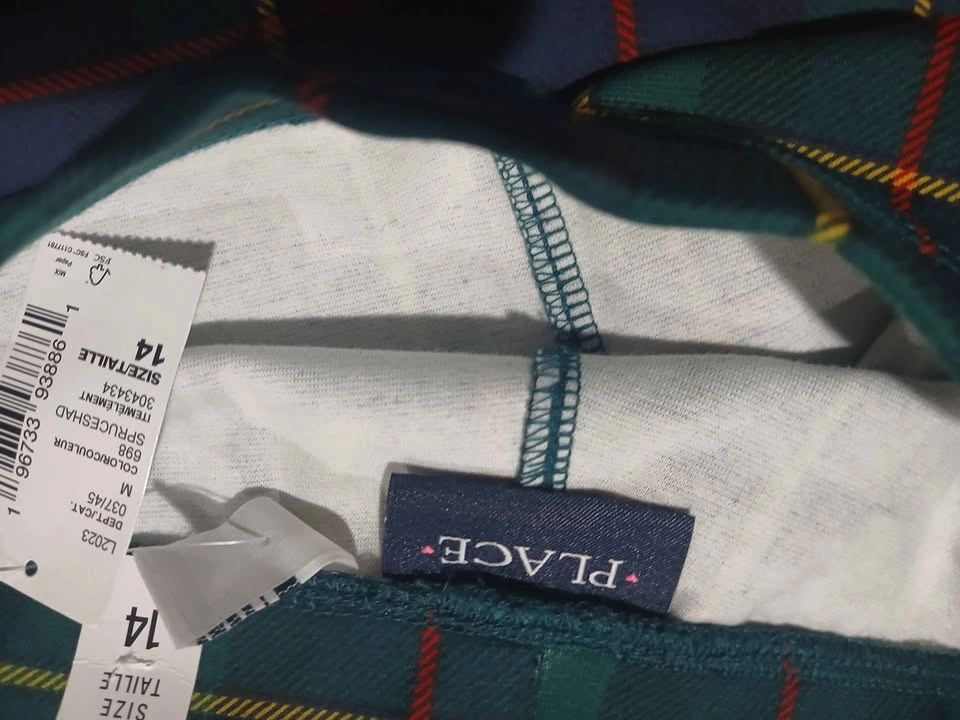The Children's Place NWT Plaid Leggings - Size 14 - photo 2