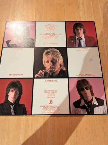 The Cars Candy-O Vinyl LP 1979 Elektra X5E-507 Canadian Pressing - photo 2
