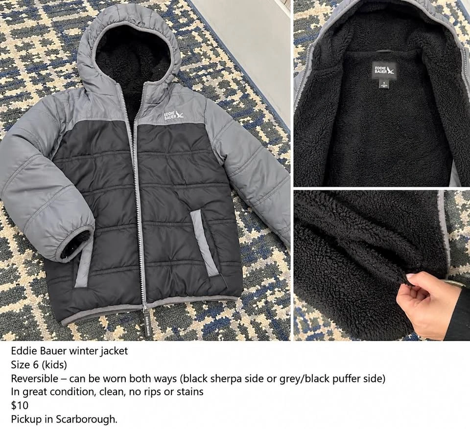 Eddie Bauer Kids Jacket – Size 6 – $10